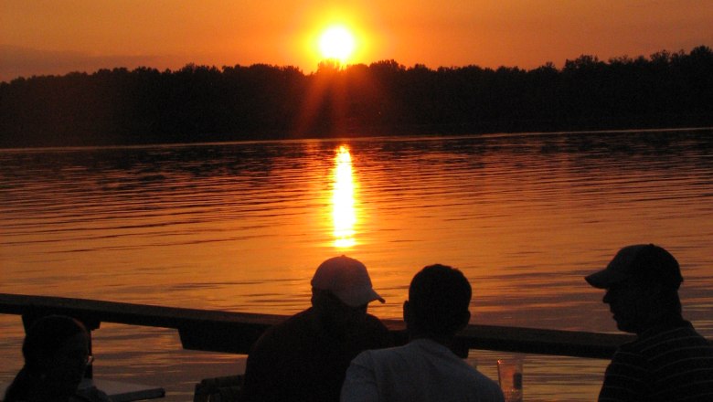 TD-Sonnenuntergang, © Wasserschischule Wördern