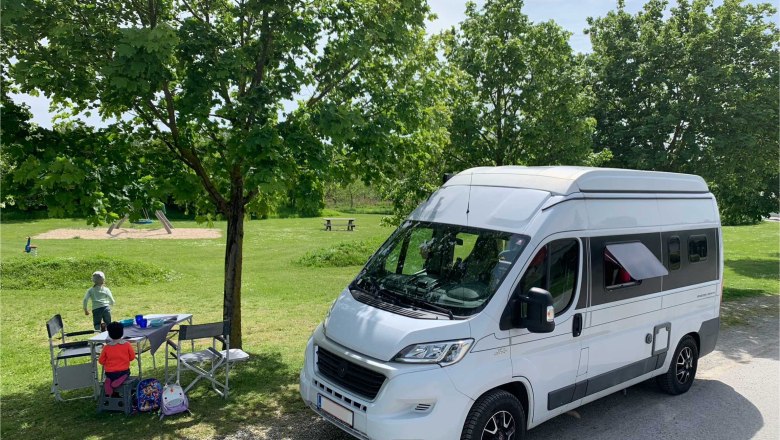 Naturparkplatz Leithastraße, © Gemeinde Rohrau