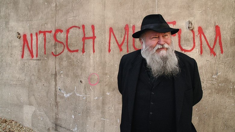 Hermann Nitsch, © Heinz Cibulka