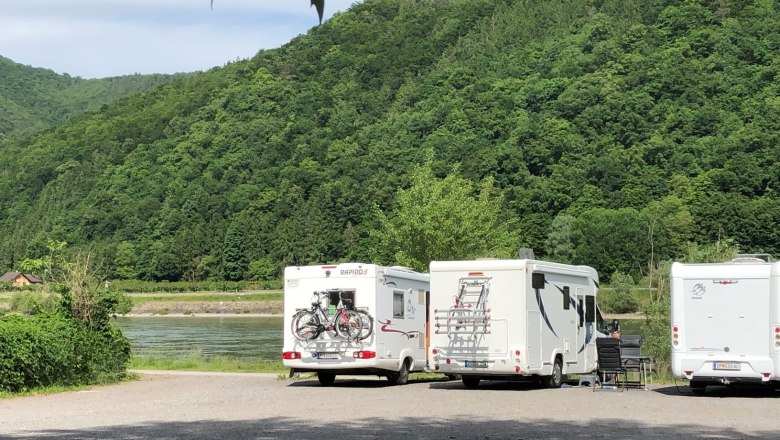 Wohnmobilstellplätze an der Donau, © Donau NÖ Tourismus