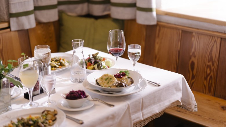 Wildspezialitäten, vegetarische Gerichte, © Niederösterreich Werbung/Julius Hirtzberger