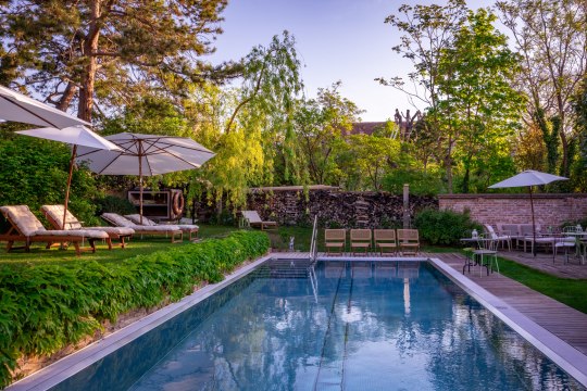 Pool-Time im Hotel Landhaus Moserhof, © Maximilian Pawlikowsky