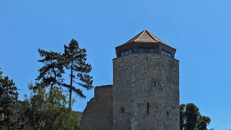 Wasserturm Hainburg/Donau, © Donau Niederösterreich, Daniela Wagner