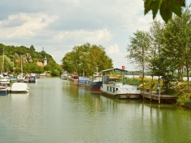 Hafen in Marbach, © Donau Niederösterreich / Klaus Engelmayer