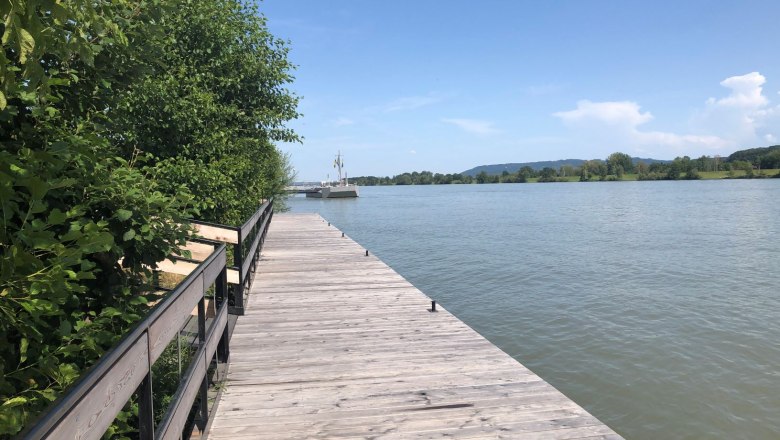 Gästesteg Konditorei-Braun-Marbach, © Donau NÖ Tourismus GmbH