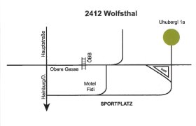 Anreiseplan Bartal Fahrradreparatur, Wolfsthal, © Bartal