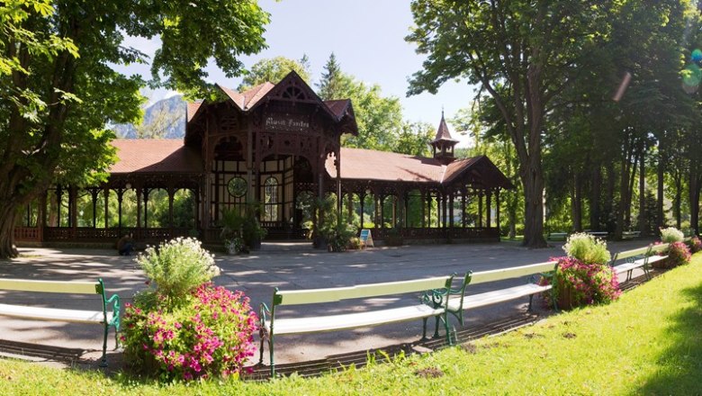 Pavillon im Kurpark Reichenau, © Marktgemeinde Reichenau