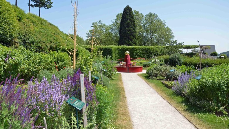 Stift Melk, Walahfrid Strabo Garten, © Brigitte Kobler-Primiskern