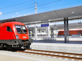 St. Pölten Hauptbahnhof, © ÖBB, Robert Deopito