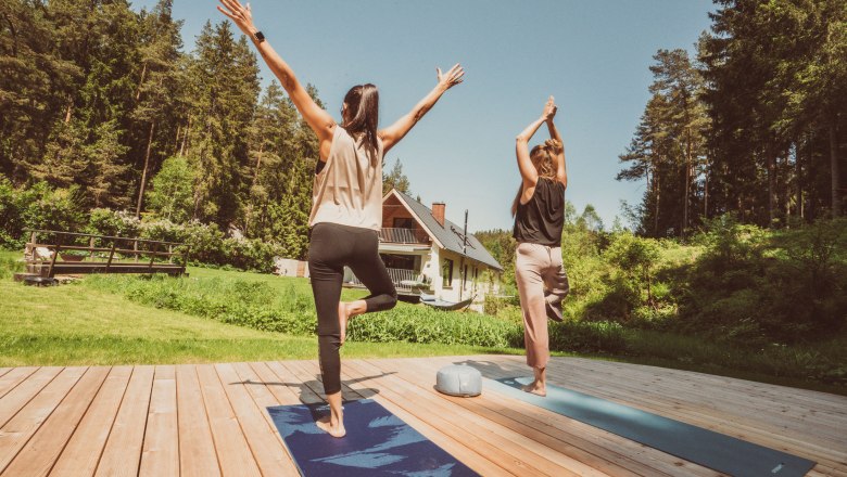 Yoga, © Waldrefugium, Adler&Wald