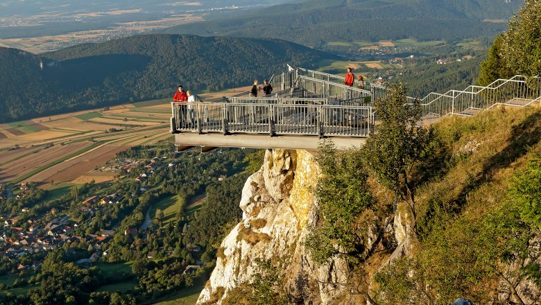 Skywalk Hohe Wand, © Wiener Alpen, Foto: Franz Zwickl