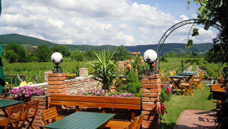 Im Heurigengarten genießen, © Schlager