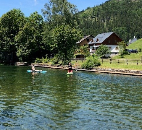 Stand Up Paddeling am Seebach, © Martin Ruckensteiner