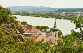 Blick auf Marbach und auf Donau, © Donau Niederösterreich / Klaus Engelmayer