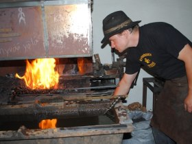 Thomas Hochstädt in der Tannhäuser Schmiede, © Gemeinde Ybbsitz