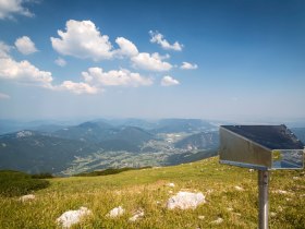 Blickplatz Elisabethkircherl Schneeberg, © Wiener Alpen, Foto: Franz Zwickl