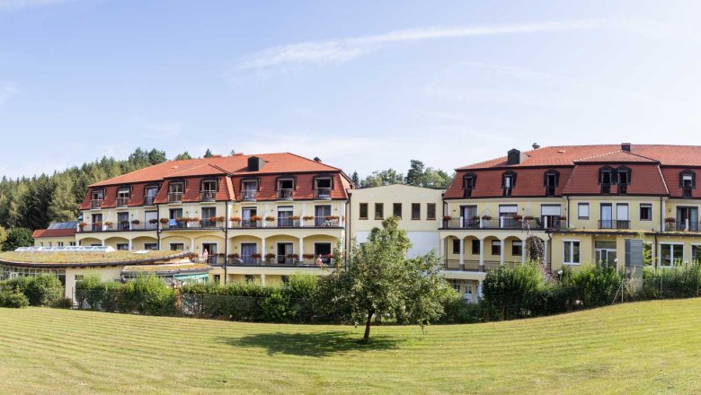 Außenansicht Gesundheitshotel Moorbad Bad Großpertholz, © Gesundheitshotel Moorbad Bad Großpertholz