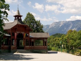 Pavillion in Payerbach, © ©Marktgemeinde Payerbach, Foto: Franz Zwickl