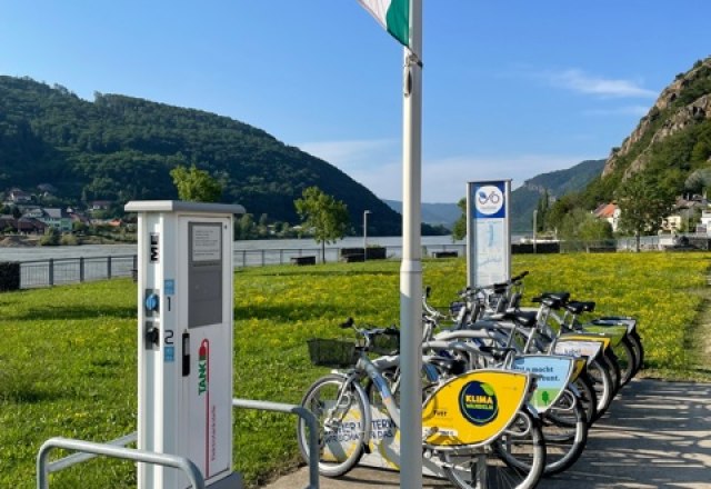 E-Bike Ladestation, © Vera Pulker