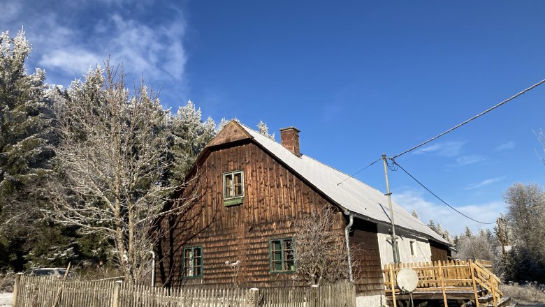 Ferienhaus im Wald - Winter, © Dieter Juster