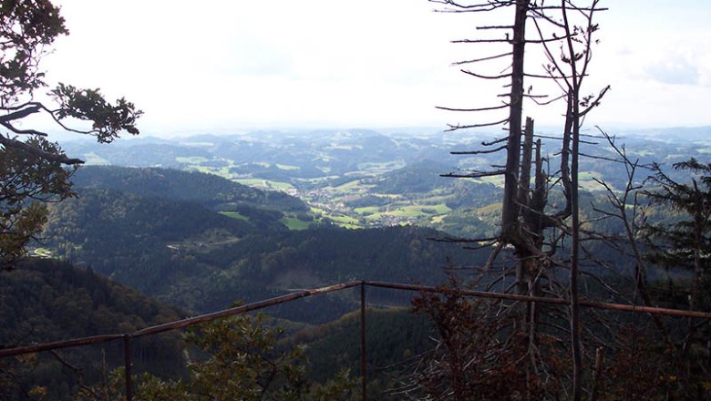 Blick von der Burgsteinmauer, © Bertel Inge