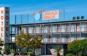 Orange Wings in Wiener Neustadt, © Franz Baldauf