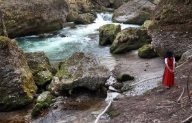 Herrlich - eine Wanderung durch die Schlucht, © weinfranz.at