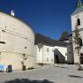 Rondell Schloss Pöggstall mit Pöggstaller Pfarrkirche, © Frühstückspension Gerstbauer