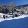 Ferienwohnung Familie Teufel winterliche Landschaft mit Hausansicht, © Teufel Maria