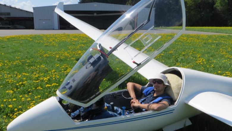 Segelflieger Flugplatz Dobersberg, © Union Fliegergruppe Waldviertel