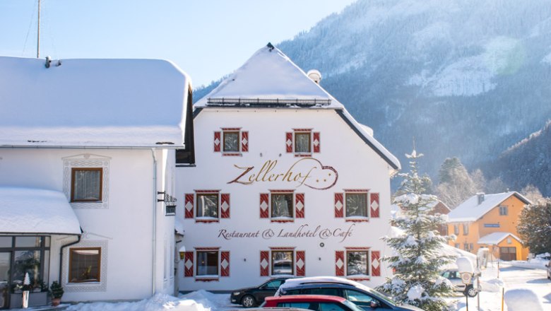 Landhotel Zellerhof im Winter, © Familie Daurer