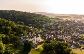 Luftaufnahme Artstetten, © Donau NÖ Tourismus GmbH_Robert Herbst