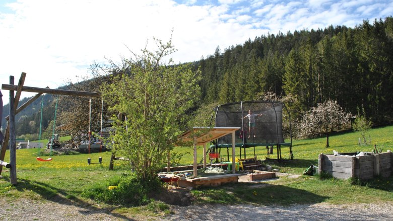 Spielplatz im Garten, © Patrick Leitner