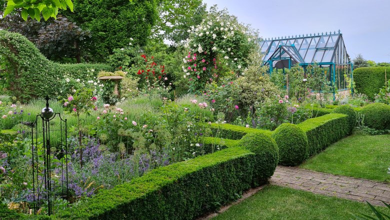 Rosengarten, © Schaugarten am Pulverturm