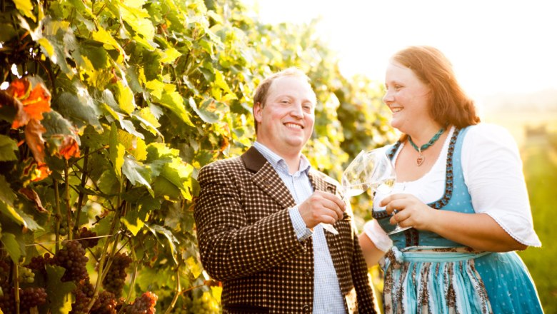 Josef und Sabrina Dürauer, © Winzerhof Dürauer, Christoph Aigner