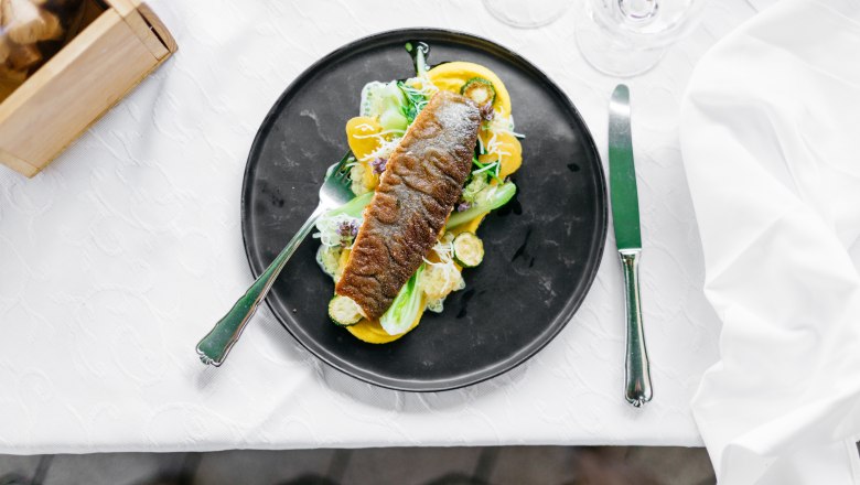 Neubrucker Saiblingsfilet, © Niederösterreich Werbung/Mara Hohla