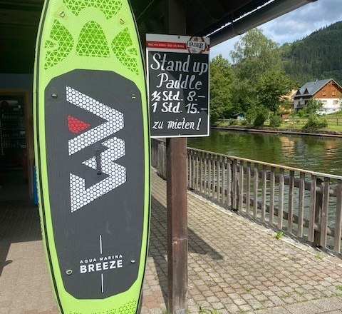 Stand Up Paddeling am Seebach, © Martin Ruckensteiner