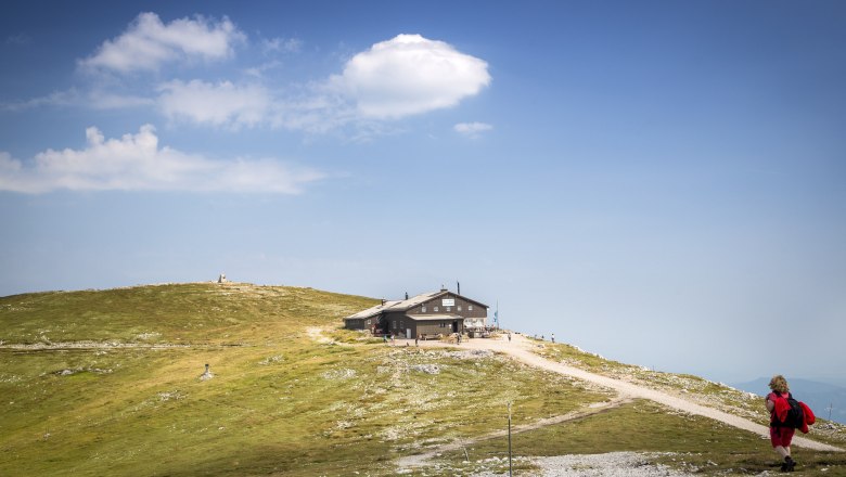 Blickplatz Fischerhütte Schneeberg, © Wiener Alpen, Foto: Franz Zwickl