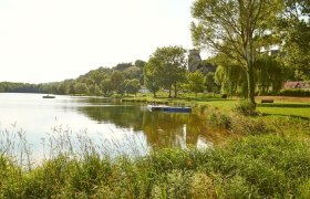 Baden am Donausee im Freizeitzentrum Weitenegg, © Donau Niederösterreich / Klaus Engelmayer