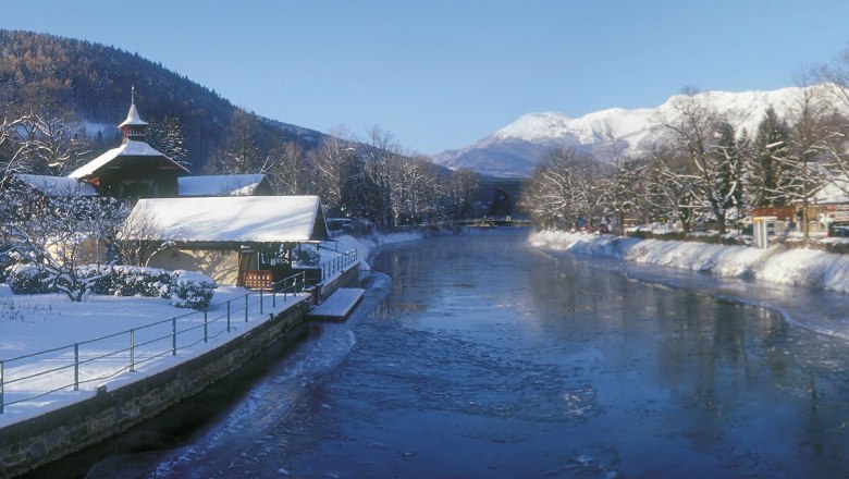 Payerbach entlang der Schwarza, © Wiener Alpen