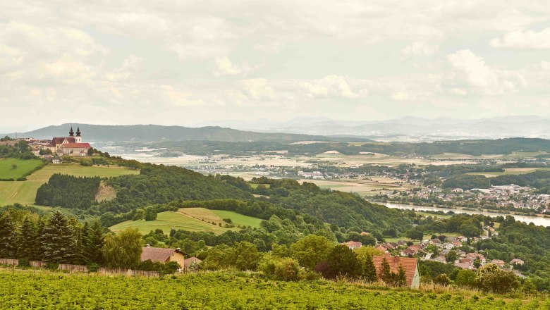 Aussicht auf Maria Taferl und das Donautal, © Klaus Engelmayer