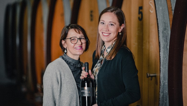 Weingut Gottschuly-Grassl, Michaela und Victoria, © Die Rubin Carnuntum Weingüter