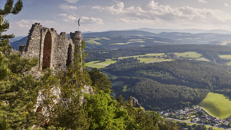 Ausblick vom Türkensturz, © Niederösterreich-Werbung/Michael Liebert