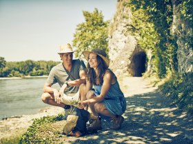 Pärchen beim Wandern - VIA.MONTE., © Donau Niederösterreich Tourismus, Andreas Hofer