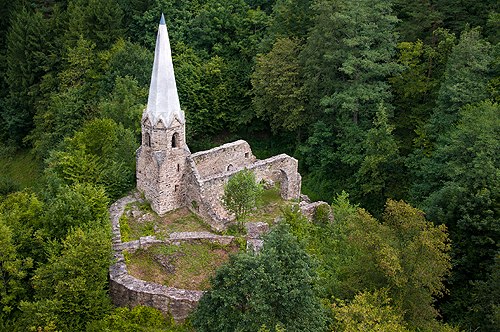 Burgkircherl Gossam Luftaufnahme, © Markus Haslinger