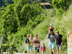 Familie am Weg, © Martina Siebenhandl