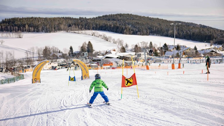 Familienskiland der Wexl Arena St. Corona am Wechsel, © Wexl Arena St. Corona am Wechsel