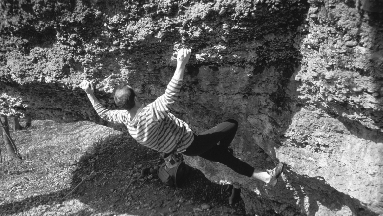 Im Bouldergebiet Steinwände, © Renate Roithinger