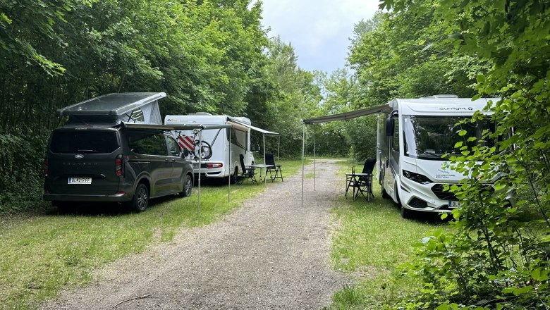 Camping Harrachpark, © Stadtgemeinde Bruck/Leitha