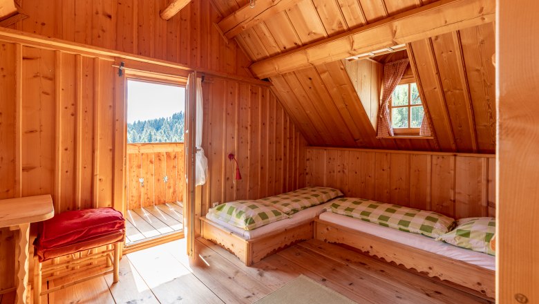 Schlafzimmer, © Wiener Alpen / Christian Kremsl